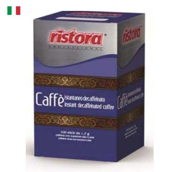 Cafe Instantaneo Descafeinado RISTORA - 100 sachet monodosis