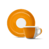 Taza de Café espresso c/ plato MILLECOLORI amarilla Modelo VERONA - ANCAP