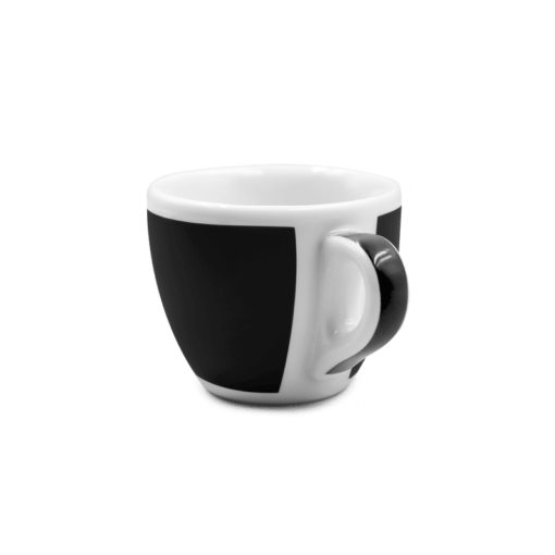 Taza de Café espresso c/ plato MILLECOLORI negra Modelo VERONA - ANCAP