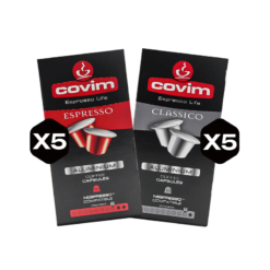 Pack 10 cajas ALU cápsulas Nespresso® compatible by COVIM