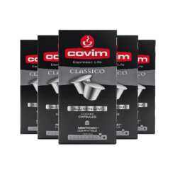 Pack 5 cajas CLASSICO ALU cápsulas Nespresso® compatible by COVIM