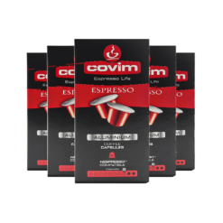 Pack 5 cajas ESPRESSO ALU cápsulas Nespresso® compatible by COVIM