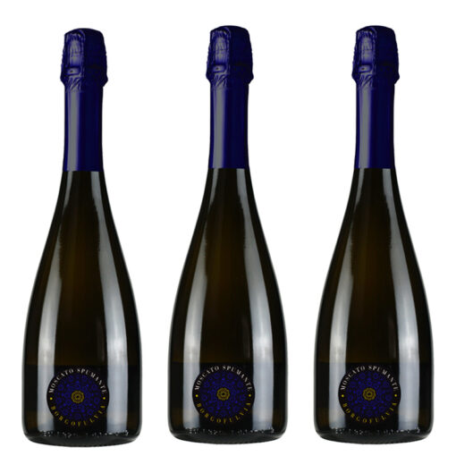 Pack 3 botellas SPUMANTE MOSCATO 750 ml BORGOFULVIA